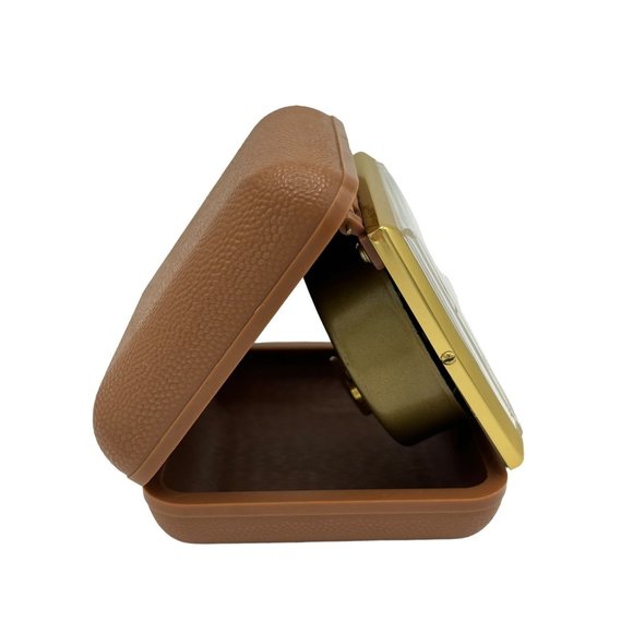 Vintage Westcox Travel Clock Travel Alarm Clock Plastic Case Tested - Picture 4 of 16